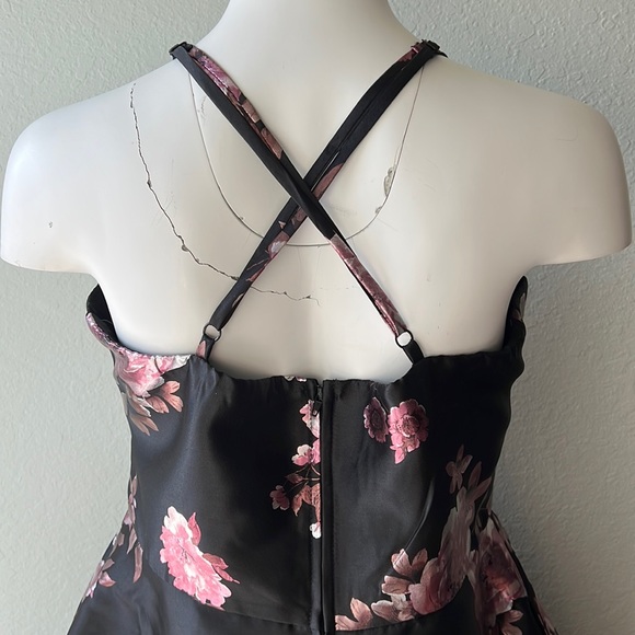 Speechless Junior Dress Black Multi Prom Dress size 15 New - Picture 2 of 12